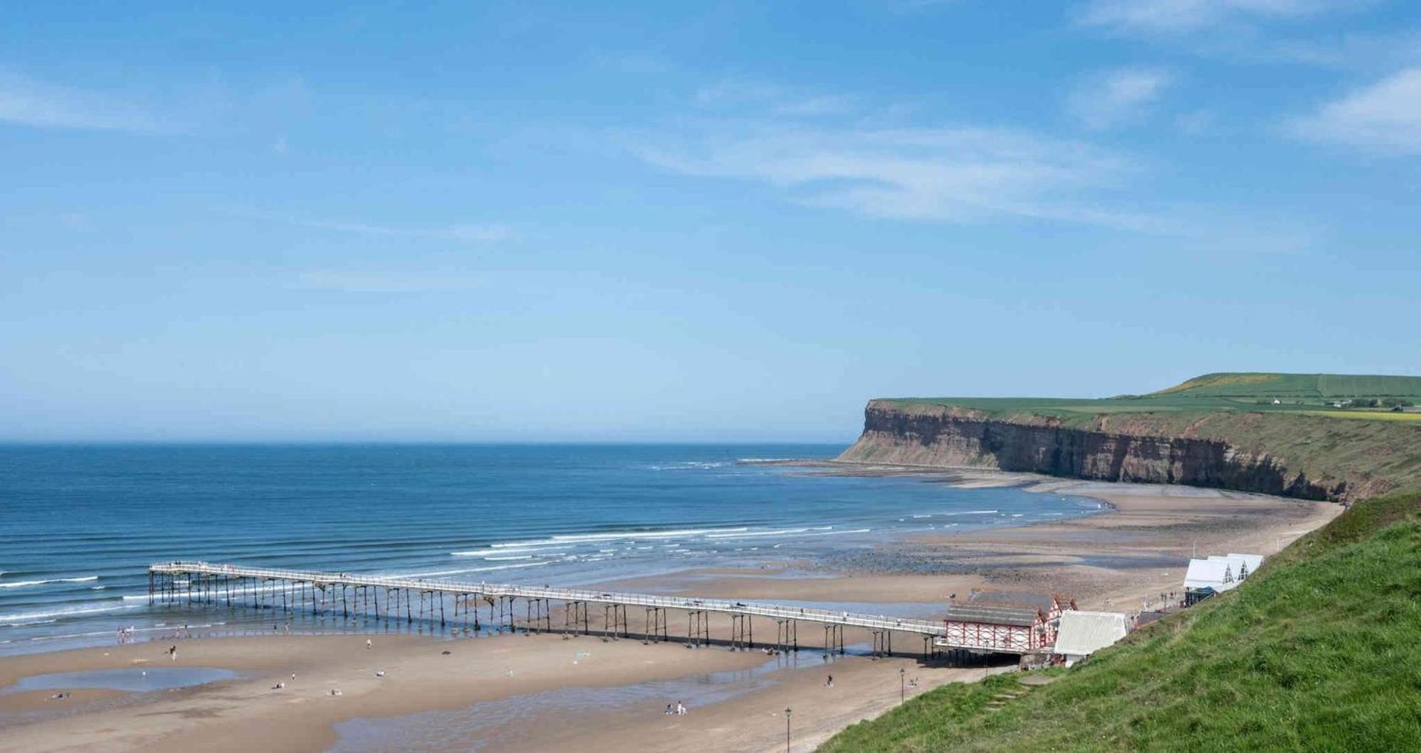 Captain'S Deck Beach Balcony Perfectlysaltburn Buitenkant foto