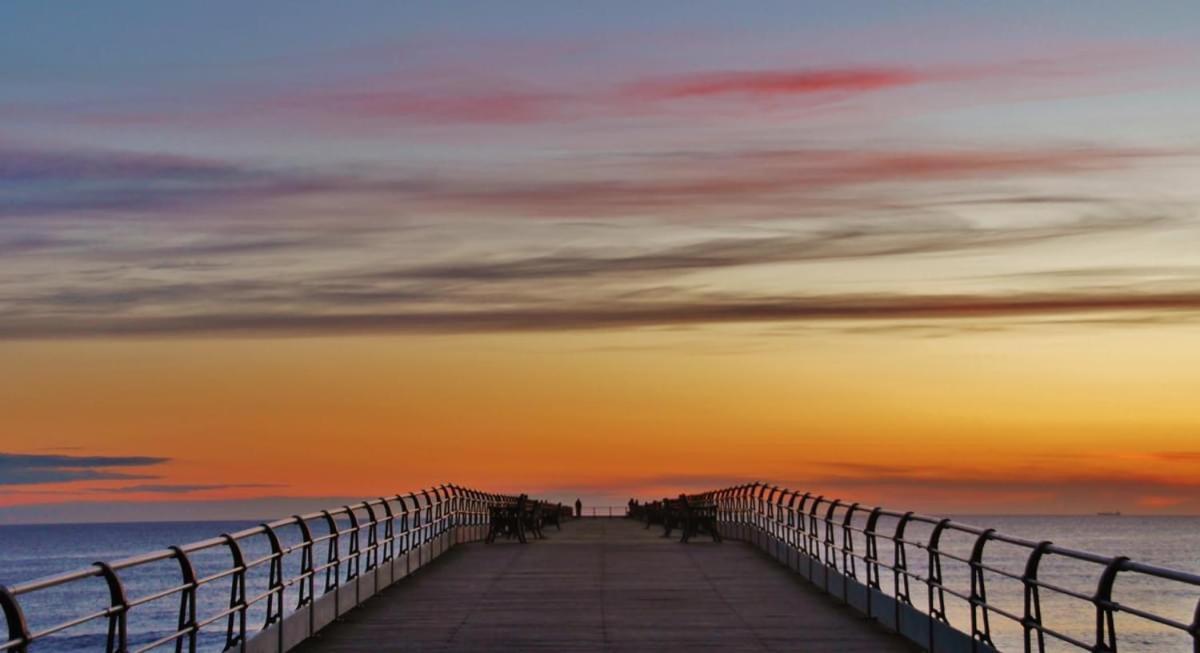Captain'S Deck Beach Balcony Perfectlysaltburn Buitenkant foto